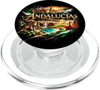 Andalucía Orgullo del Sur Diseño Tradicional PopSockets PopGrip para MagSafe