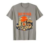 Andalucía Skyline Take Me Back España Memoria de Viaje Camiseta