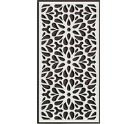 ANDALUCIART | Celosía Decorativa PVC 120 x 60 cm - 5 mm | Celosía Árabe | Separador Ambientes Comedor, Cuadro Mandala Salón, Panel Cocina, Cabecero Cama, Biombo, Decoración Fachada Exterior