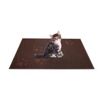 Andalus Premium Cat Litter Mat Pack de 1-100% impermeable con respaldo sin deslizamiento de la alfombra de caja de arena - suave en patas de gati