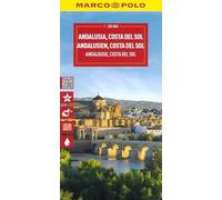 Andalusia, Costa del Sole, Siviglia, Cordoba 1:200.000 (Carte stradali Marco Polo)