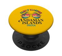 Andaman Islands India - Gafas de Sol para Vacaciones Familiares PopSockets PopGrip Adhesivo