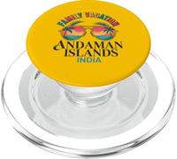 Andaman Islands India - Gafas de Sol para Vacaciones Familiares PopSockets PopGrip para MagSafe
