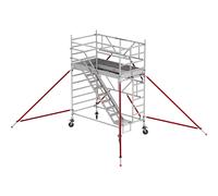 Andamio con escalera RS TOWER 53 ancho Altrex, plataforma de madera, longitud 2,45 m