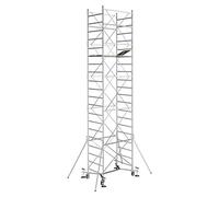 Andamio de acero con una altura de trabajo de 8,90m - Modèle M5 EASY - Made in Italy - SCEDIL
