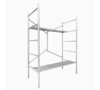 Andamio de Acero Plegable y portátil para Limpiar, Pintar, Hacer Paneles de Yeso y Decorar. Ligero y fácil de Transportar. Ideal para proyectos de Bricolaje y mejoras del hogar. Altura ajust