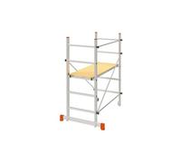 Andamio de Aluminio 120Kg Altura 2.85m Plataforma 110 x 40 cm BRIXO Multiusos