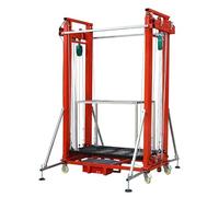 Andamio Eléctrico, Plataforma Elevadora De Andamios, Con Control Remoto, Móvil, 2-8 M, Alta Capacidad De Carga.(4M)