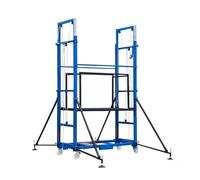 Andamio eléctrico portátil con elevador, capacidad de carga de 500 kg, 220 V, altura de elevación de 2 a 12 metros, para decoración del hogar y construcción