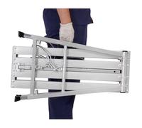 Andamio plegable multiusos, plataforma de trabajo portátil de altura ajustable para mejoras del hogar, lavado de vehículos y trabajos de mantenimiento