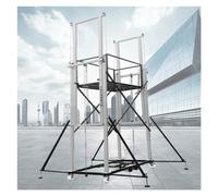 Andamios Elevadores Eléctricos Plataforma elevadora de andamio eléctrica plegable móvil, material de acero galvanizado de alta resistencia, máquina de andamio elevadora eléctrica for trabajos aéreos P