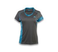 Ande Cecilia Lady Fant T-Shirt Camiseta | Outdoor, Anthracite/Atoll Blue, L Mujeres