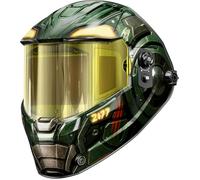 ANDELI Casco de soldar automático Digital -Visor panorámico 180° True Color