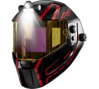 ANDELI Máscara soldar Auto-oscurecimiento LED - Visor panorámico 180°
