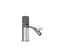 ANDEMEN 19B02HC 2HG- Grifo monomando de bidé para baño acabado en cromo con maneta de cemento. Colección Honolulu