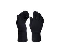 ANDER Guantes de Lana Merino para Mujer Invierno - 100% Lana Merino - Guantes de Punto Cálidos y Elegantes - Talla Única - Material Flexible y Agradable al Tacto