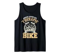 Andere Gehen Zur Therapie Ich Hab Einfach Mein Bike Camiseta sin Mangas