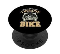 Andere Gehen Zur Therapie Ich Hab Einfach Mein Bike PopSockets PopGrip Adhesivo
