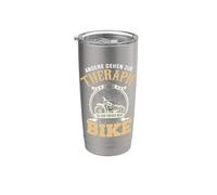 Andere Gehen Zur Therapie Ich Hab Einfach Mein Bike Vaso térmico de acero inoxidable de doble pared