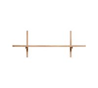 Andersen Furniture Estantería de pared A Light Shelf 90x21x35 cm Oak