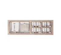 Andersen Furniture Estantería de pared A-Organizer 2 52x18x17 cm Oak