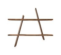 Andersen Furniture Estantería de pared A-Shelf Large 78x12x67 cm Ash