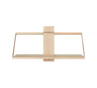 Andersen Furniture Estantería de pared Wood Wall Large 60x25x32 cm Oak