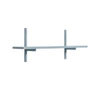 Andersen Furniture Estantería para pared A-Light Shelf Special Edition Grey blue 90x21x35 cm