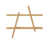 Andersen Furniture Estantería para pared A-Shelf Special Edition Brown beige M 52x9x46 cm