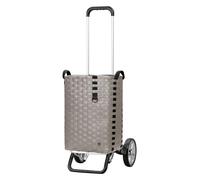 Andersen Shopper Alu Star Shopper Silja Carrito de la compra 65 cm gris