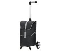 Andersen Shopper Carrito de la compra Unus Shopper Fun Mikkel 54 cm negro