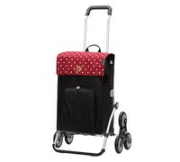 Andersen Shopper MANUFAKTUR Carro de la Compra Treppensteiger Royal Shopper Malit 45L Red Rojo