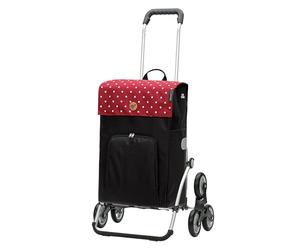 Andersen Shopper MANUFAKTUR Carro de la Compra Treppensteiger Royal Shopper Malit 45L Red Rojo