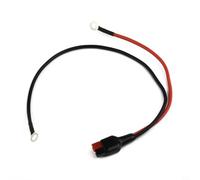 Anderson - Cable de batería para carritos Hill Billy/Fraser/Caddimatic, 12 AWG, clase 3, con terminales de anillo de 6 mm, 250 mm o 400 mm (250 mm), color rojo y negro