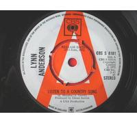 Anderson, Lynn - Anderson, Lynn Listen ToA Country Song 7" CBS CBSS8181 EX 1972 demo