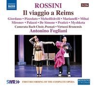 Anderzhanov, Baurzhan; Cantó, Guiomar; Cardoso, Carlos; Chuprinova, Olesya Berman; D'Agosto, Annalisa; Giordano, Laura; Marianelli, Alessandra; Mchedlishvili, Sofia; Mihai, Bogdan; Mironov, Maxim; Myshketa, Gezim; Osterc, Lucas Somoza; Palazzi, Mirco; Pizzolato, Marianna; Praticò, Bruno; Sargsyan, Artavazd; Simone, Bruno de; Watanabe, Yasushi - ROSSINI, G.: Il viaggio a Reims [Opera] (L. Giordano, Pizzolato, Mchedlishvili, Poznań Camerata Bach Choir, Virtuosi Brunensis, Fogliani)