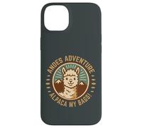 Andes Adventure Alpaca My Bags Retro Travel Carcasa para iPhone 14 Plus