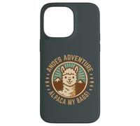 Andes Adventure Alpaca My Bags Retro Travel Carcasa para iPhone 14 Pro MAX