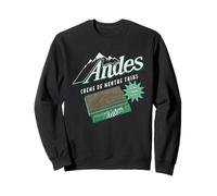 Andes Creme de Menthe Thins Distressed Ad Mint Candy Sudadera