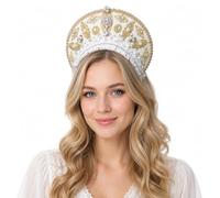 ANDHOM Tocado con capucha francesa Tudor estilo renacentista Ana Bolena para mujer, accesorio de disfraz medieval isabelino para cosplay, LARP y recreación histórica