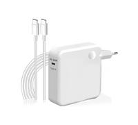ANDHOT 96W Super Rápido Cargador,Compatibles Cargador MacBook Pro,portátil para MacBook Air USB C, Compatible con Mac-Book Pro 16,15,14,13 Pulgadas, iPad Pro 12.9, 11 Pulgadas,Cable 2M