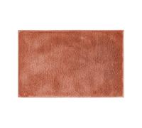 andiamo Alfombra de baño Antideslizante Florida - Alfombra de baño Suave y esponjosa - Alfombra de baño Antideslizante Lavable Alfombrilla de baño para baño 40 x 60 cm Rojo óxido