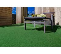 andiamo Alfombra de césped artificial Field con puntos - Césped artificial para exterior para uso como suelo de balcón o alfombra de exterior, resistente a la intemperie y se puede cortar, 200 x 400