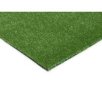 andiamo Alfombra de césped artificial Summertime de alta calidad con base antideslizante, especialmente resistente y adecuada para exteriores, color verde, 200 x 100 cm