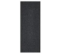 andiamo Alfombra Mitch Resistente y Robusta, con Borde de 6 mm de Altura, Adecuada para Uso con Robot Aspirador y calefacción por Suelo Radiante, 66 x 400 cm, Color Antracita