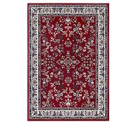 Andiamo Alfombra Oriental Clásica Persa - Patrón de Adorno, Tejida, Pelo Corto - 200x290 cm, Rojo