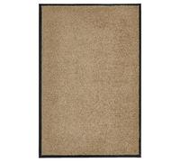 andiamo Felpudo Premium Wash & Clean - Felpudo Duradero para Entrada de la casa - como Felpudo Interior o como Felpudo en Exteriores Cubiertos - Felpudo Absorbente 40 x 60 cm Beige