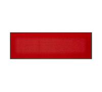 andiamo Felpudo Verdi - Felpudo para la Entrada de la Casa - Ideal como Felpudo Interior o Exterior - Rojo 2 - 60 x 180 cm