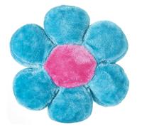 andiamo Flower Power - Cojín Decorativo para habitación (30 cm), Color Azul Claro y Rosa