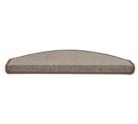 andiamo Juego de 15 Alfombrillas para escalones de Cabana para Proteger tu Escalera, Alfombra Interior para escaleras, 28 x 65 cm, Color marrón